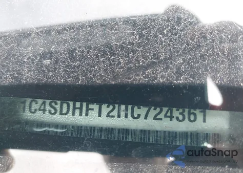 2017 Dodge Durango Special Service Rwd z USA, uszkodzony, nr VIN 1C4SDHFT2HC724361